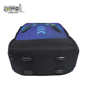 Ghiozdan ergonomic GAME OVER - S-COOL, 40x29x14 cm3