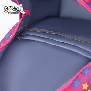 Ghiozdan fete neechipat S-COOL 3D ergonomic Unicorn, 42x30x22 cm8