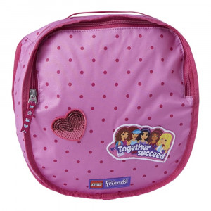 Ghiozdan școală Freshman + sac sport Lego Core Line design Friends PatchWork2