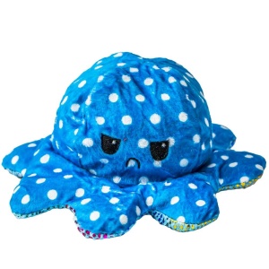 Jucărie reversibilă din pluș, Caracatiță, 20 cm10