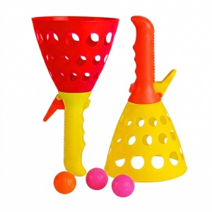 Jucării lansatoare mingi, din plastic, 2 buc/set4