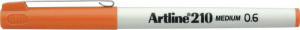 Liner Artline 210, vârf fetru 0.6mm5