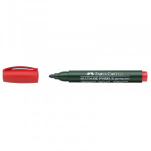 Marker permanent Faber-Castell Multimark Winner 52, vârf rotund 2