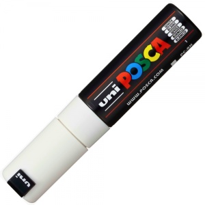 Marker UNI Posca PC-8K, vârf teșit, 8.0mm