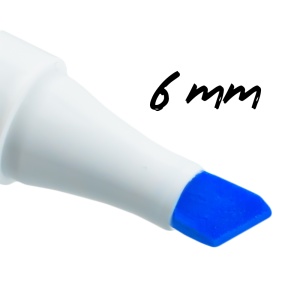 Markere cu 2 capete S-COOL, 6mm-3mm, 36 cul/set7