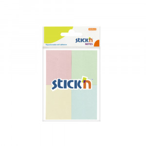 Notes autoadeziv 38x51 mm Stick"n 4 x 50 file/set - 4 culori pastel