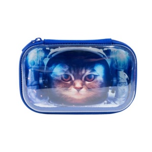 Penar cu fermoar ZIPIT Clear Top Storage Box - Astronaut Cat2