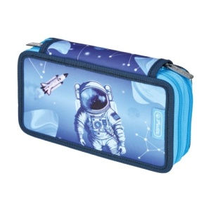 Penar echipat 23 piese, 2 compartimente, motiv Cosmic Explorer3