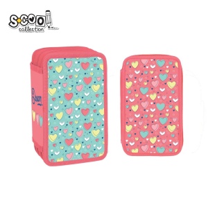 Penar echipat DREAM - S-COOL, 3 fermoare, 39 piese