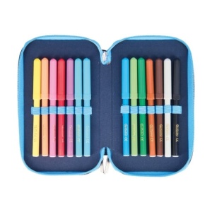 Penar echipat Herlitz, 31 piese, 3 compartimente, motiv Cosmic Explorer5