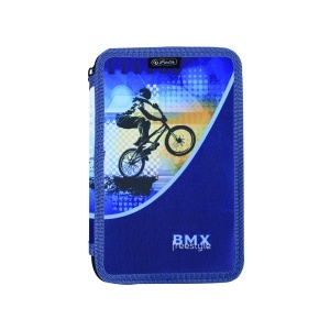 Penar neechipat, 2 fermoare, motiv BMX