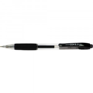 Pix cu gel Penac CCH-3, rubber grip, 0.5mm, corp transparent3