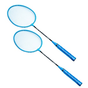 Rachete badminton + fluturași, 2 buc/set - CWT5