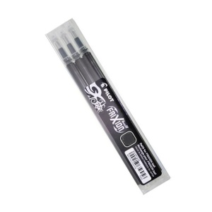 Set 3 rezerve roller Pilot Frixion Ball, 0.5 mm, diverse culori7