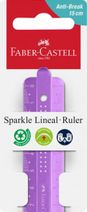 RIGLA 15CM SPARKLE FABER-CASTELL - Img 3