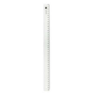 Rigla din plastic transparent, 40cm, ALCO