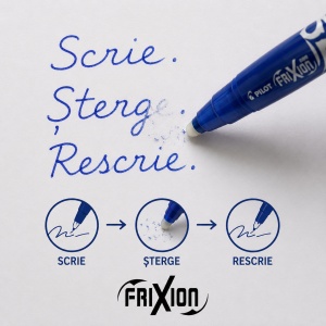 Roller Pilot Frixion Ball, 0.7mm, diverse culori