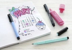 Set 9 Buc Faber-Castell Bullet Journaling3