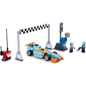 Set de construcție Sluban Racing Team, 201 piese, Circuit2