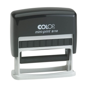 Ștampilă Colop Mini-Print S 110, Dimensiune 52 x 8 mm