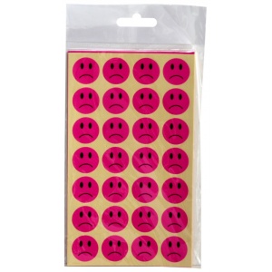Sticker - calificativ Rau, 28 buc/coala, 10 coli, 280 buc, 20mm, 28/A6, set 10 coli, Colorarte - Img 4