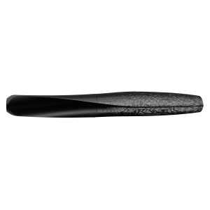 Stilou Pelikan Twist Structure, penița M, grip ergonomic, ambidextru, 2 rezerve albastre incluse, 2 culori alb/negru, blister5