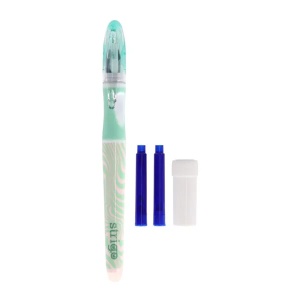 Stilou Strigo Waves cerneală cu ștergere + 2 rezerve + dispozitiv curățare, în blister2
