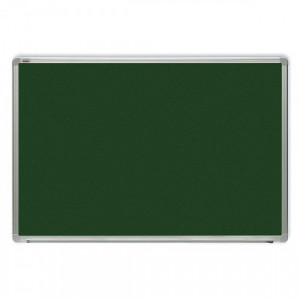 Tablă magnetică, 120x150 cm, verde, ramă aluminiu. Optima