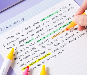 Textmarker 2 capete Nusign Deli, culori asortate11