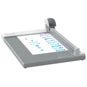 Trimmer Leitz Office Precision, A4 MAXI, 15 coli, gri