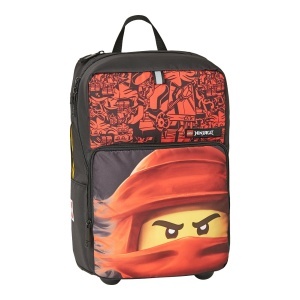Troller/ghiozdan școală LEGO Core Line - design Ninjago Red