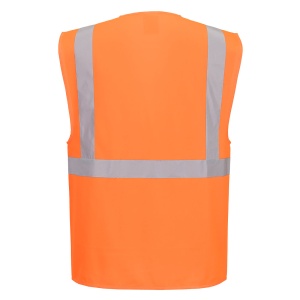 Vestă reflectorizantă Portwest BERLIN EXECUTIVE ES476, cu buzunare, 100% poliester2