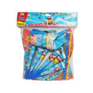 Accesorii party din carton, 36 piese/set3