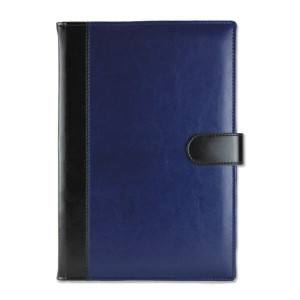 Agendă de lux Angola Blu/Negru, 17 x 24 cm - Img 1