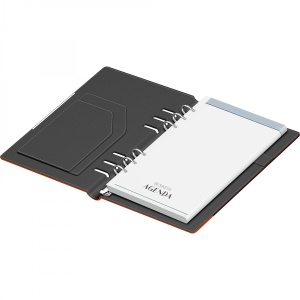 Agendă nedatată Precision Line, A5, 290 pagini, 80 g/mp, 6 inele6