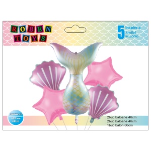 Balon folie aluminiu, Sirena