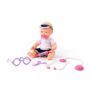 Bebeluș cu accesorii doctor, 35 cm, Polesie3