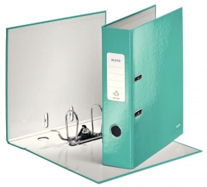 Biblioraft plastifiat A4, lățime 8 cm, 180grade, Wow Leitz15