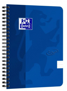 Caiet cu spirala A5, OXFORD School Touch , 70 file-90g/mp, 4 perf, coperta carton - dictando - Img 5