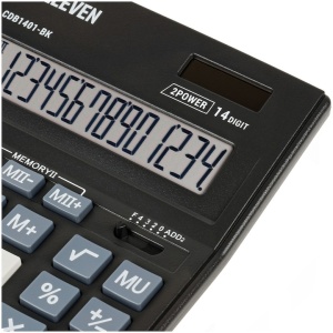 Calculator de birou Eleven, CDB1401-BK, 14 digits3
