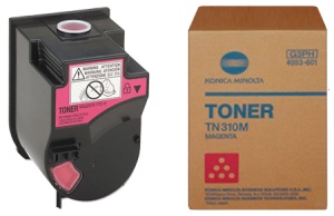 Cartuș toner Minolta Bizhub C 350, Bizhub C 450, Bizhub C 450P, Bizhub C 351 TN310 Magenta Original
