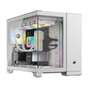 CR Case iCUE 2500X RGB Micro ATX White - Img 14