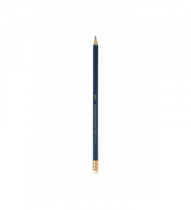 Creion grafit HB cu gumă de șters Helix Oxford, corp hexagonal, bleumarin