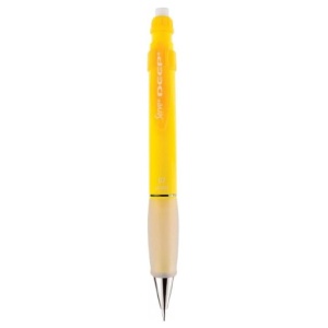 Creion mecanic Serve Deep, vârf 0.7 mm, corp galben fluorescent