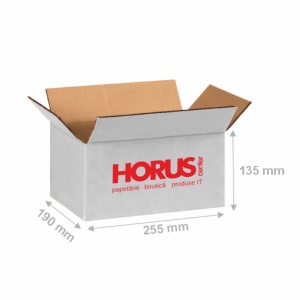 Cutie carton dreaptă 360 GR CO3 (255x190x135mm)