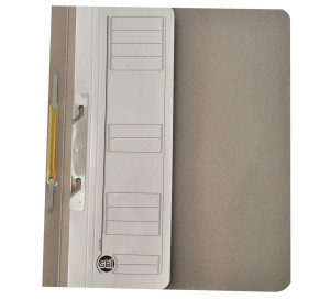 Dosar carton pentru încopciat, alb, 1/2 duplex, 230g