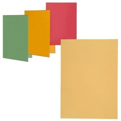Dosar carton simplu Elba Smart Line 250 g/mp, galben, arhivare și organizare documente.