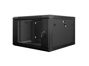 Dulap rack de perete 19", 6U negru V2