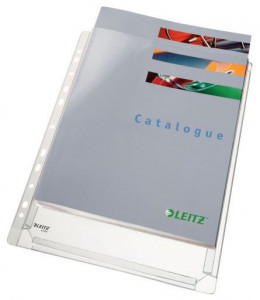 Filă protecție cu burduf Jumbo Leitz, A4, 170 microni, 5 buc/set