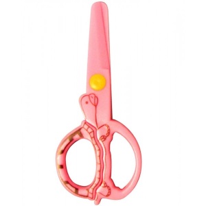 Foarfecă CNX 133A, 12.0cm, preșcolari, broscuță, plastic